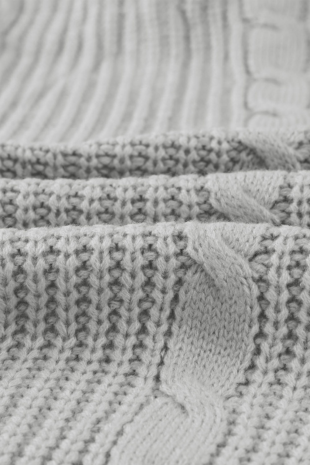 Mustard Knit Texture Long Cardigan