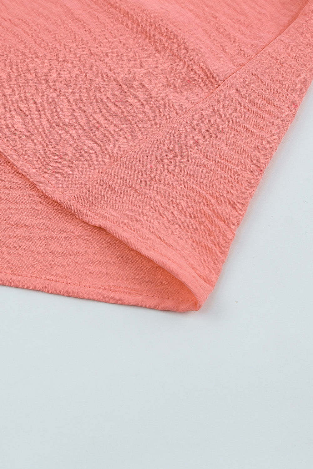 Rose Smocked Wrist Shift Top