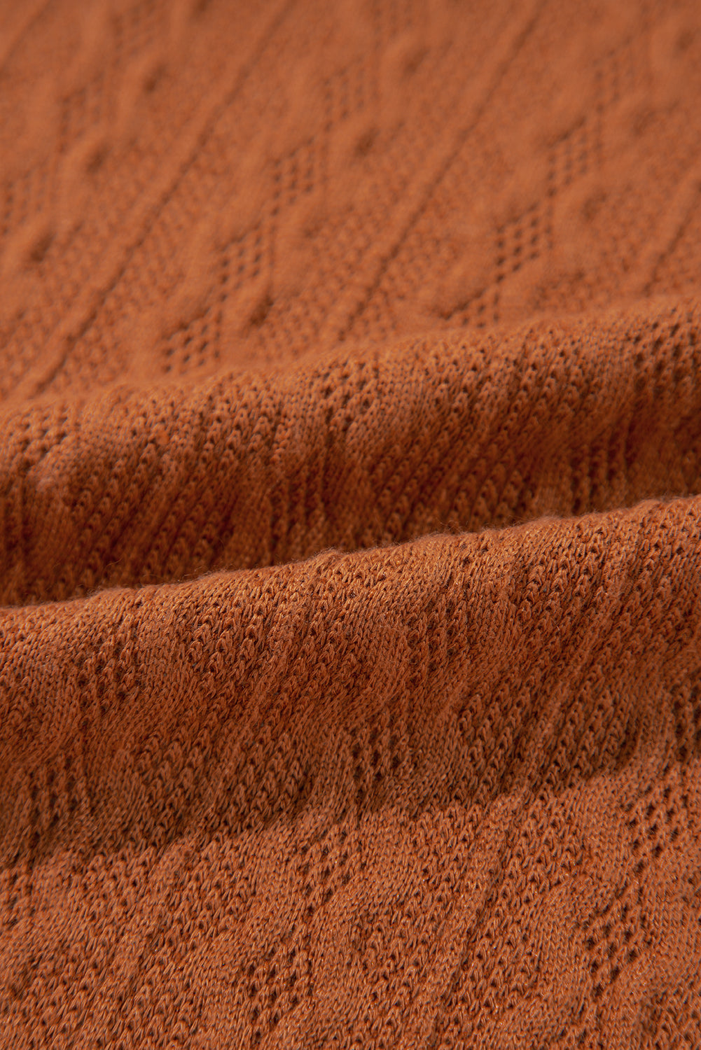 Canton Textured Knit Side Pockets Open Front Cardigan