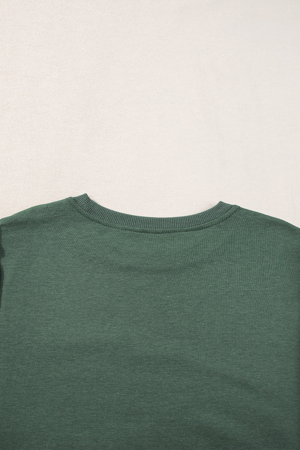 Light Grey Exposed Seam Chest Pocket Split Loose T Shirt