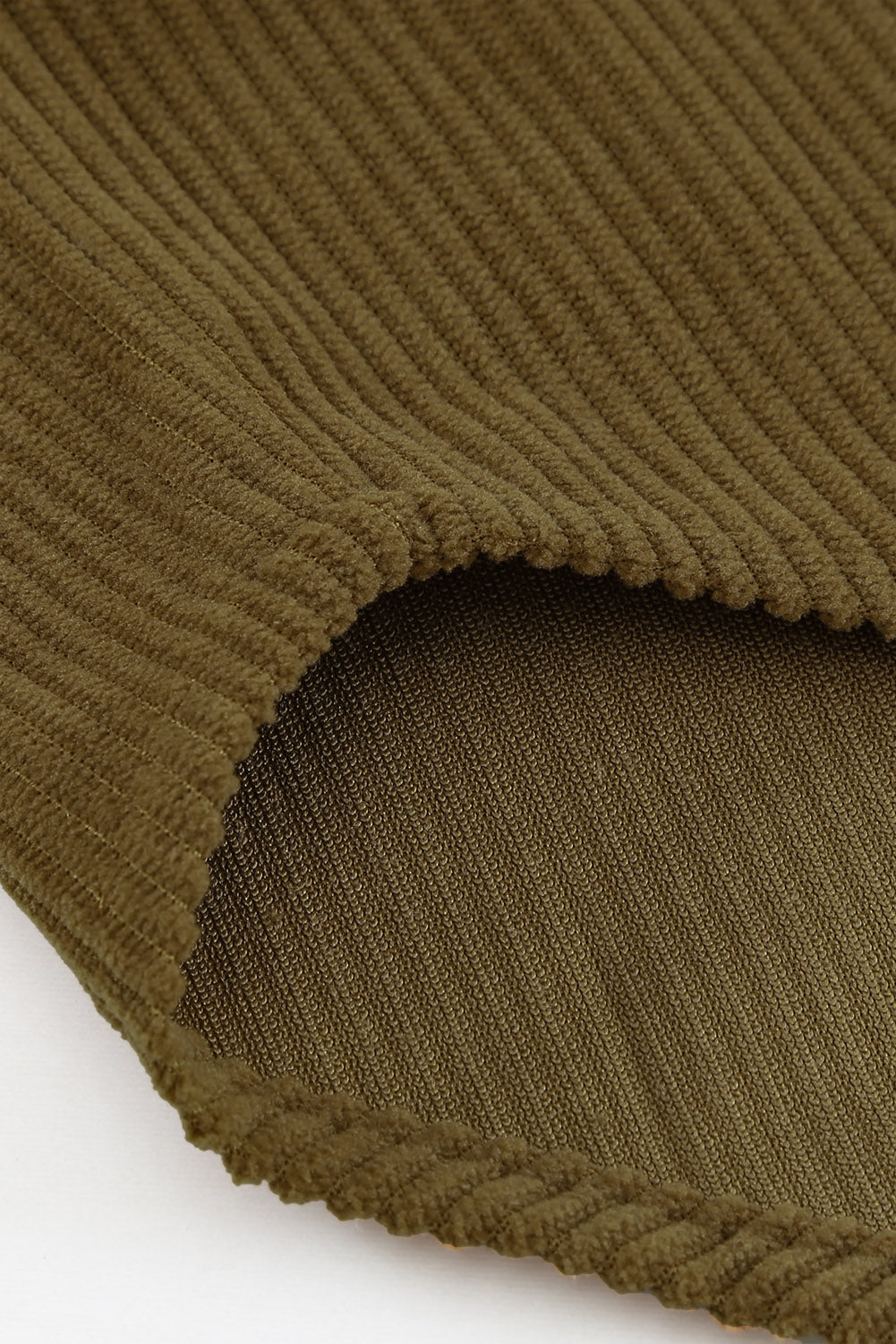 Corduroy Button Pocket Shirt