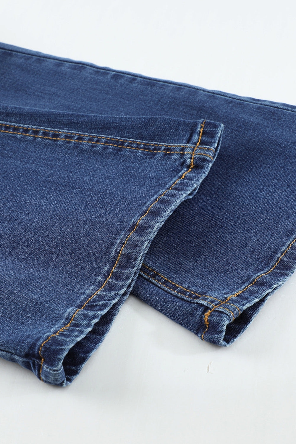 Black Wash Vintage Wide Leg Jeans
