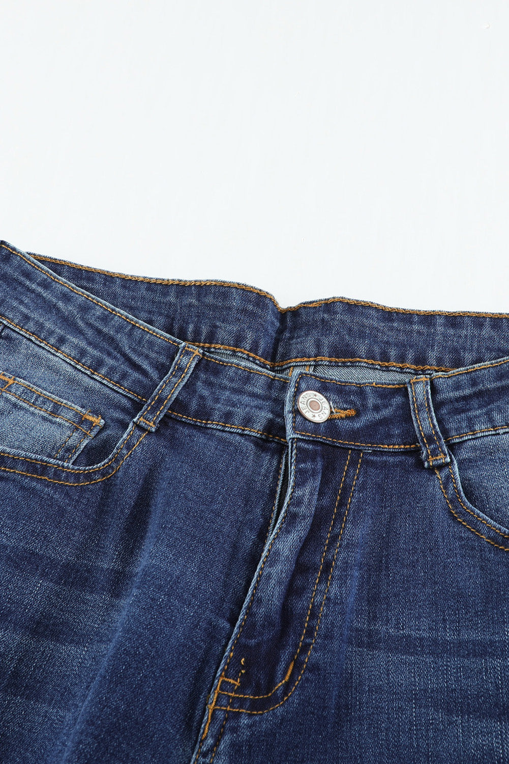 Black Wash Vintage Wide Leg Jeans