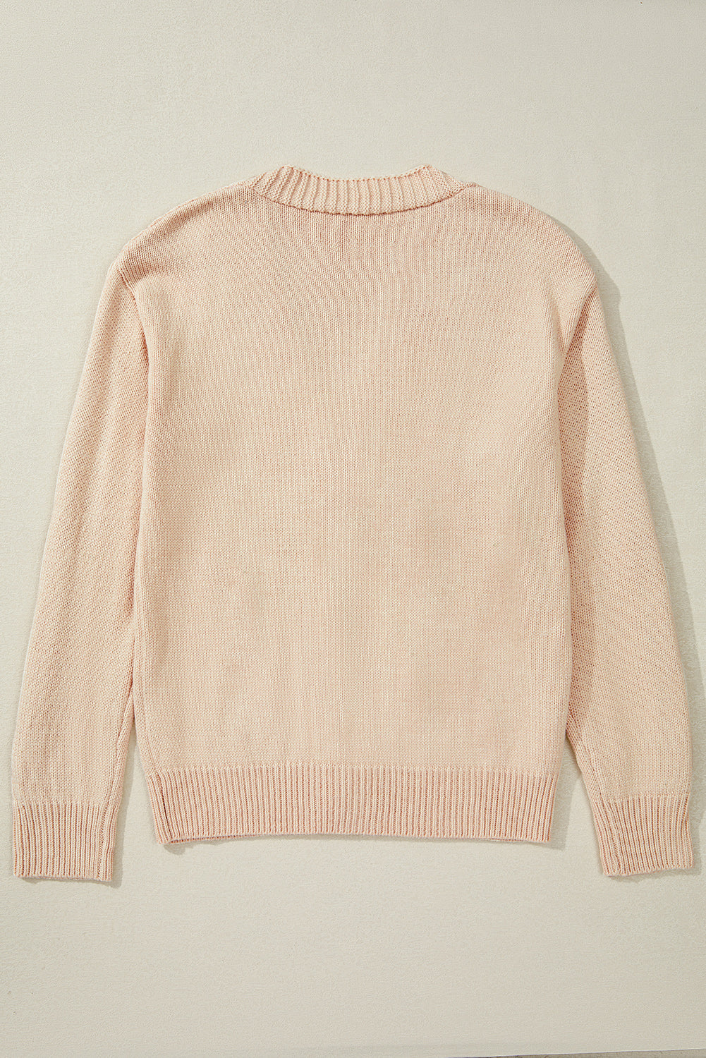 Black Open Knit Drop Shoulder Sweater Cardigan