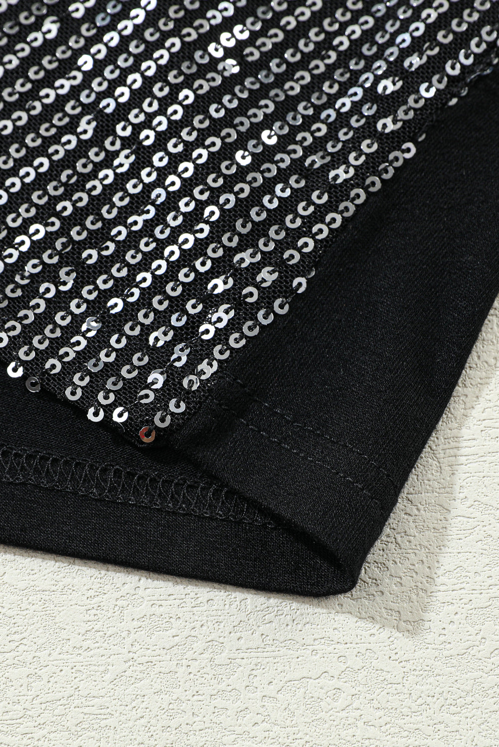 Gray Sequin Tank Top