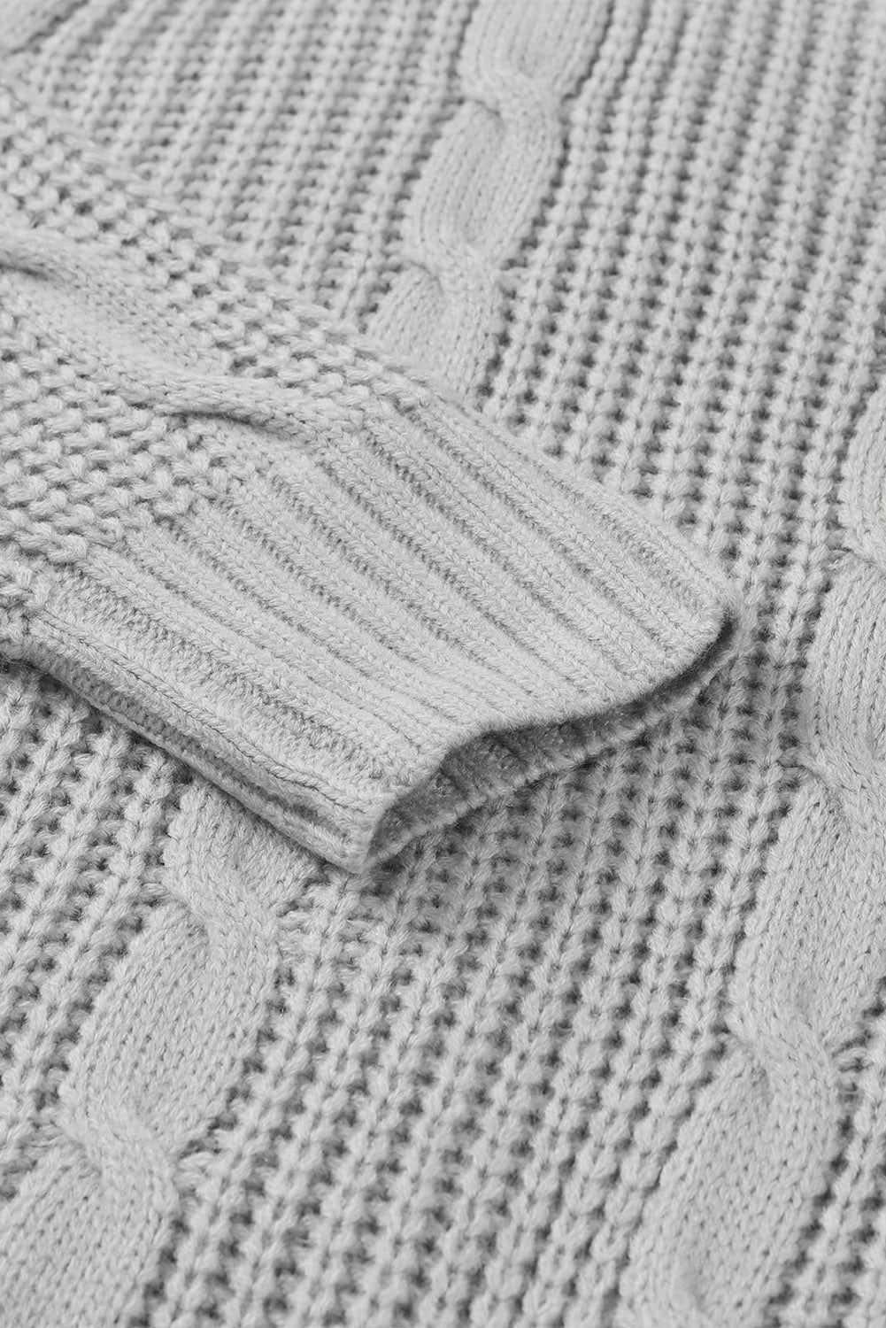 Mustard Knit Texture Long Cardigan