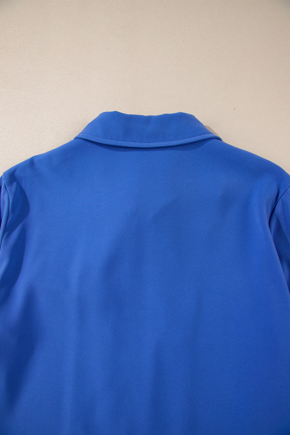 Red Dahlia Collar Tab Sleeve Zip Up Flap Detail Jacket