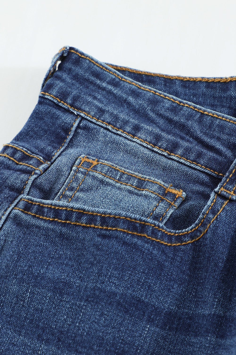 Black Wash Vintage Wide Leg Jeans