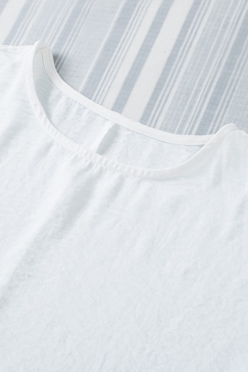 Rose Smocked Wrist Shift Top