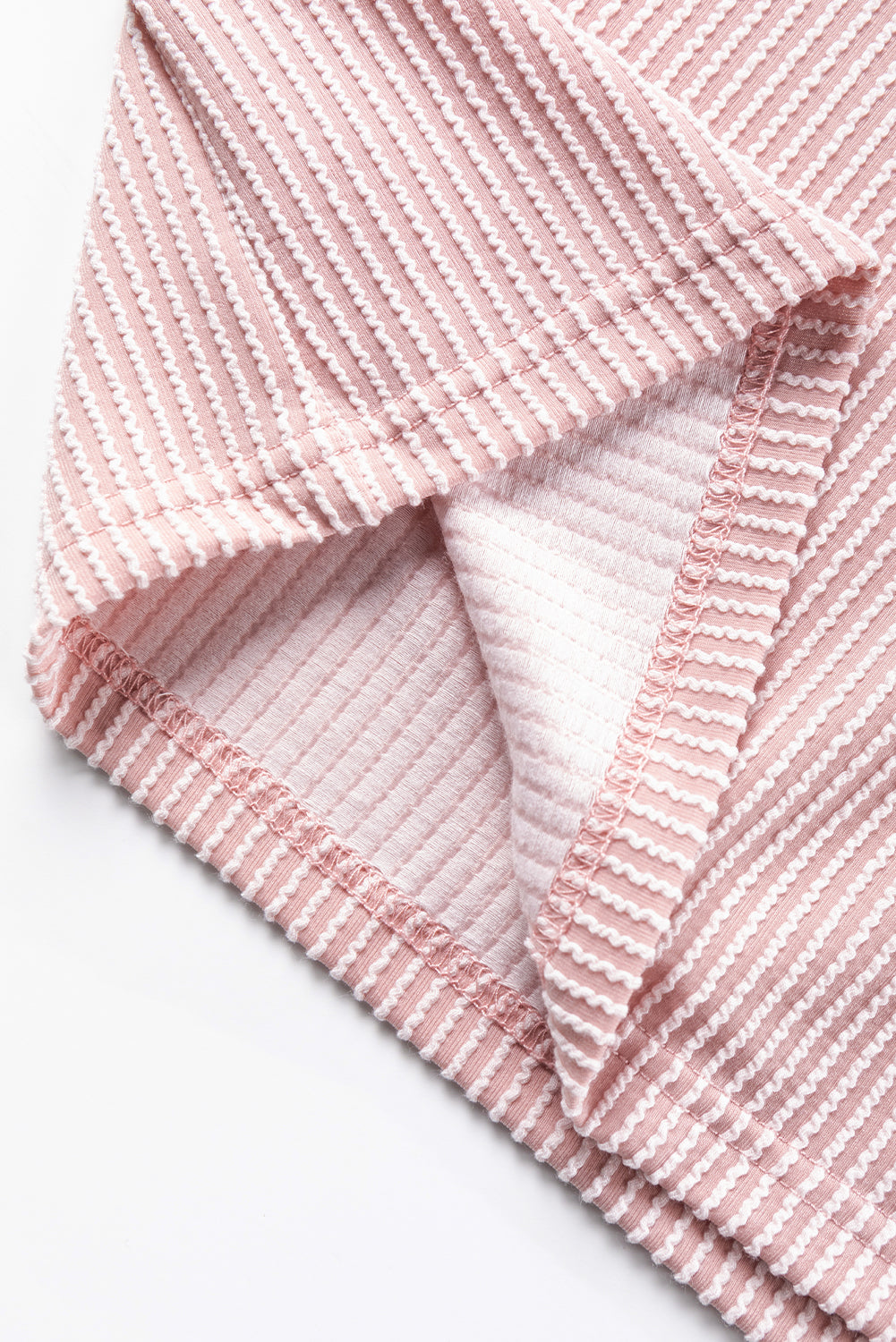 Skobeloff Rib Textured Colorblock T Shirt