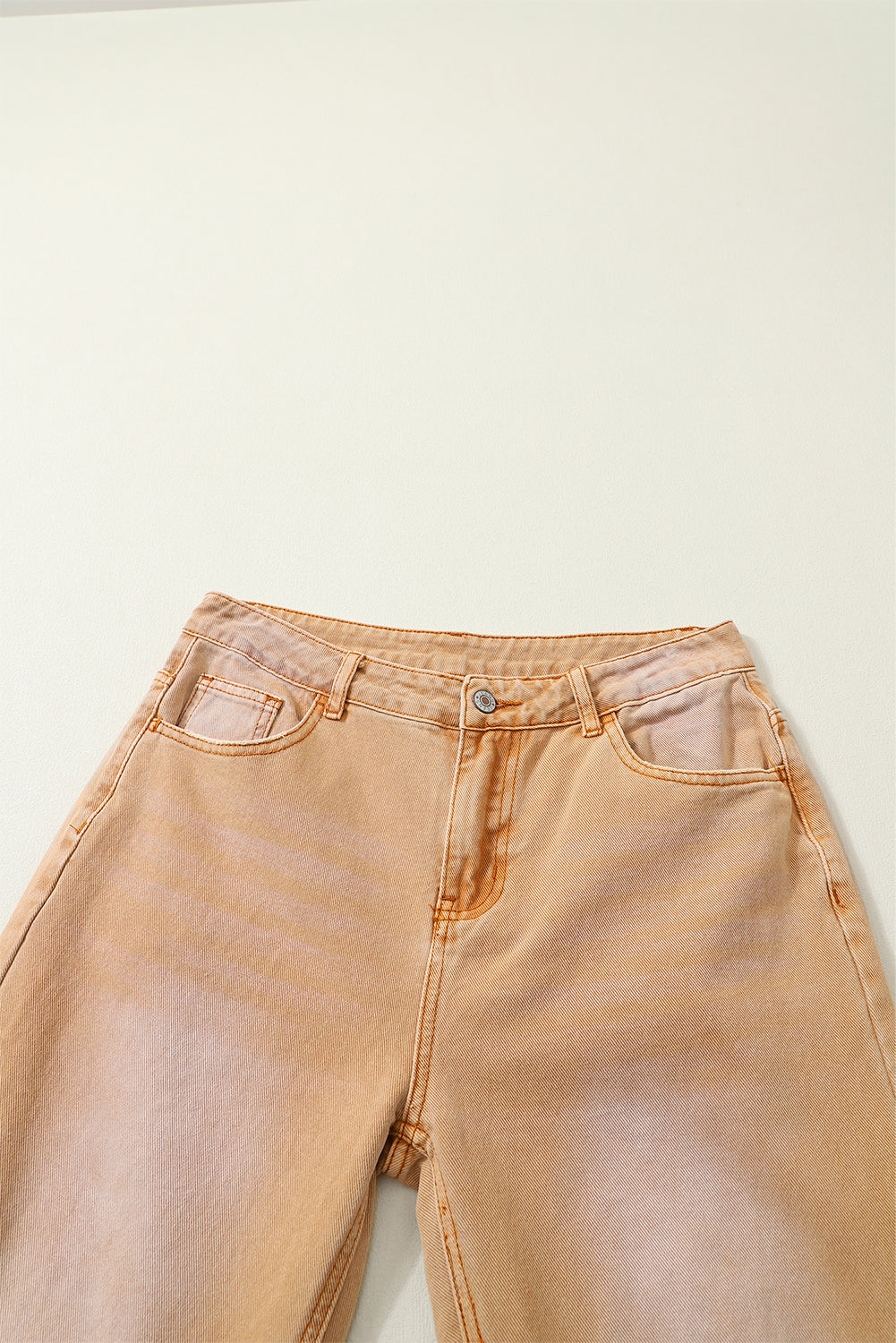 Black Distressed Hollow-out High Waist Cropped Flare Jeans