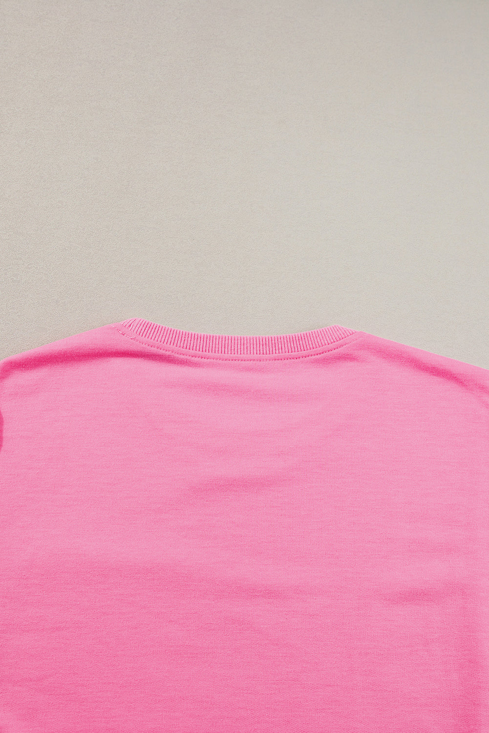 Light Grey Exposed Seam Chest Pocket Split Loose T Shirt