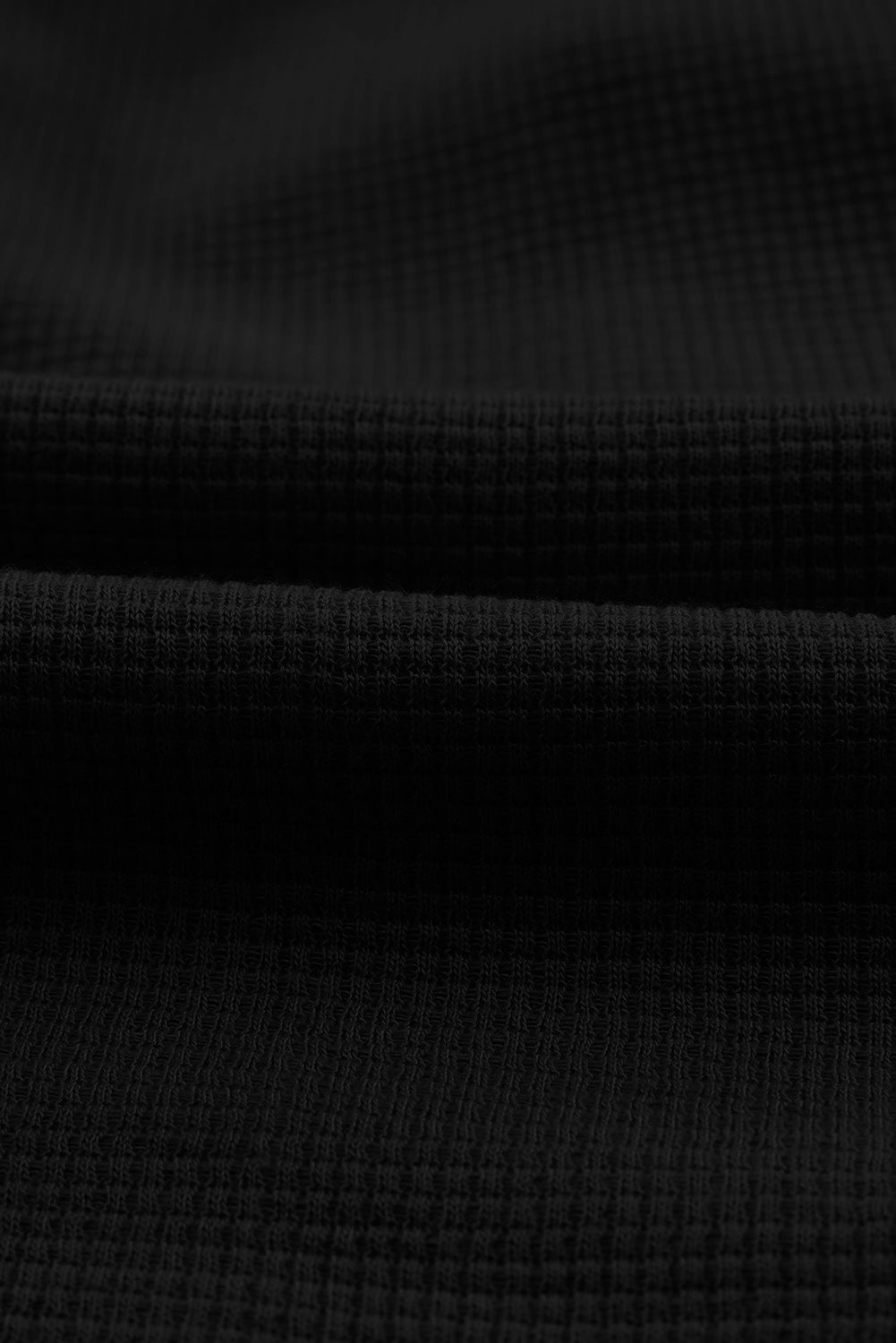 Gray Waffle Texture Cargo Pocket Jogger Pants