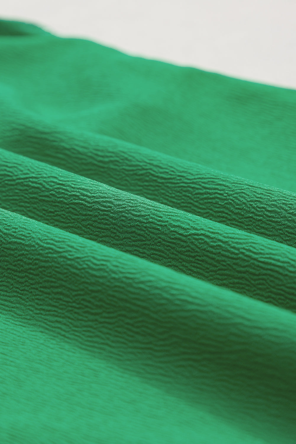 Orange Two Tone Ruffled Flutter Sleeve Blouse